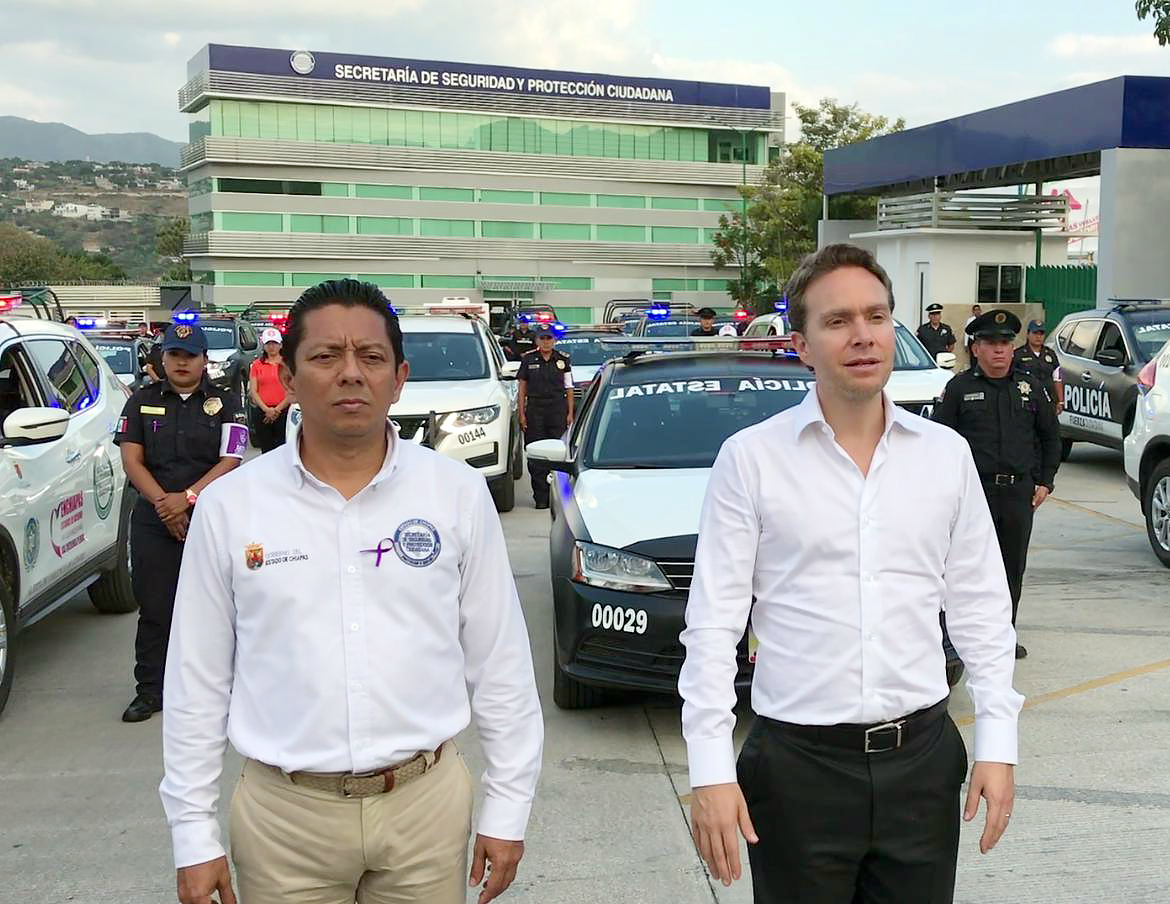 Llaven Abarca reconoce visión en materia de seguridad del Gobernador Manuel Velasco