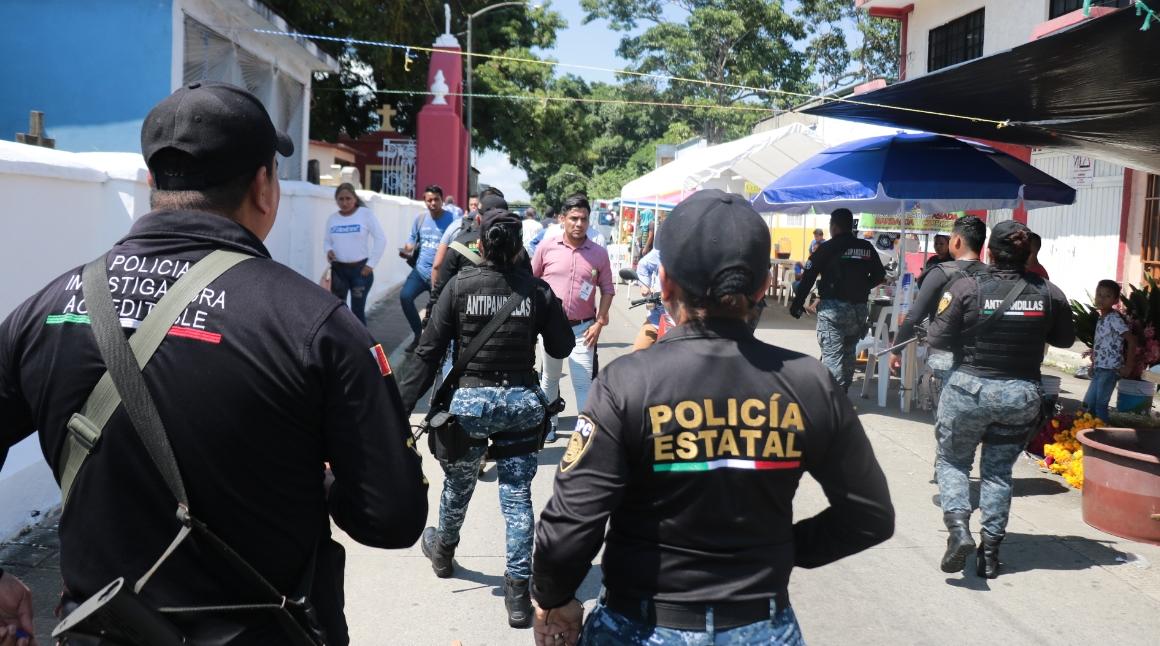 Garantizada la seguridad en panteones de la zona costa