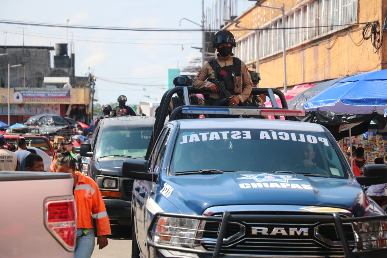 Grupo interinstitucional realiza operativos preventivos y disuasivos en la región Soconusco