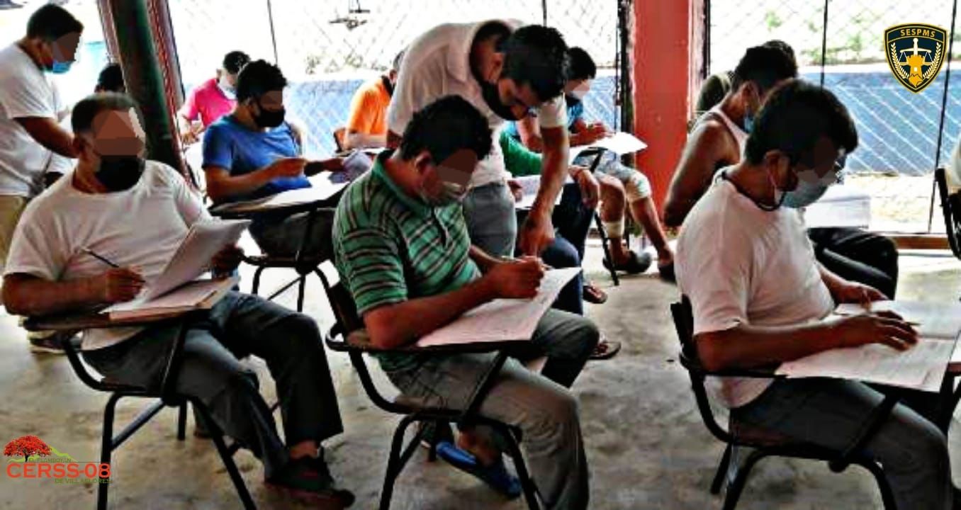 ICHEJA y COBACH aplican exámenes en Centros Penitenciarios de Chiapas 