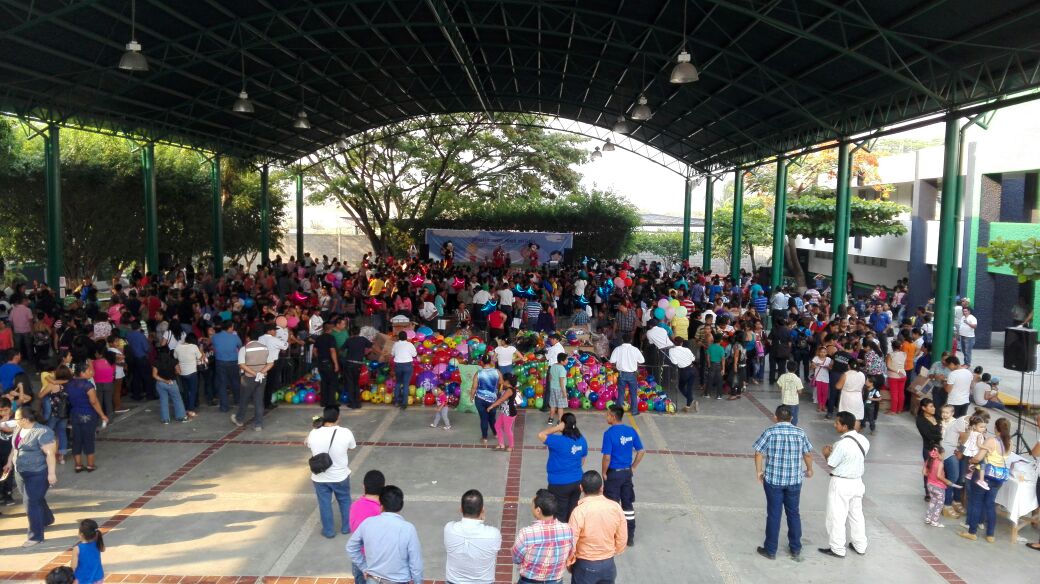 Policías de la SSP conviven con sus hijos, en celebración del día del niño