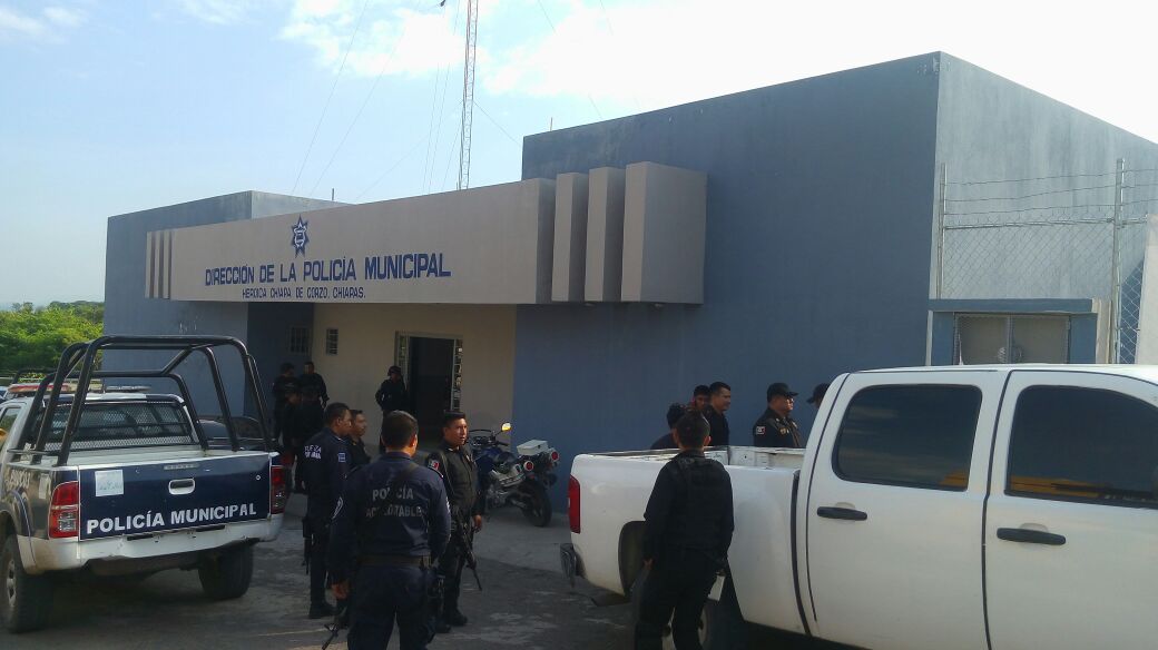 Asume SSP control de la seguridad en el municipio de Chiapa de Corzo