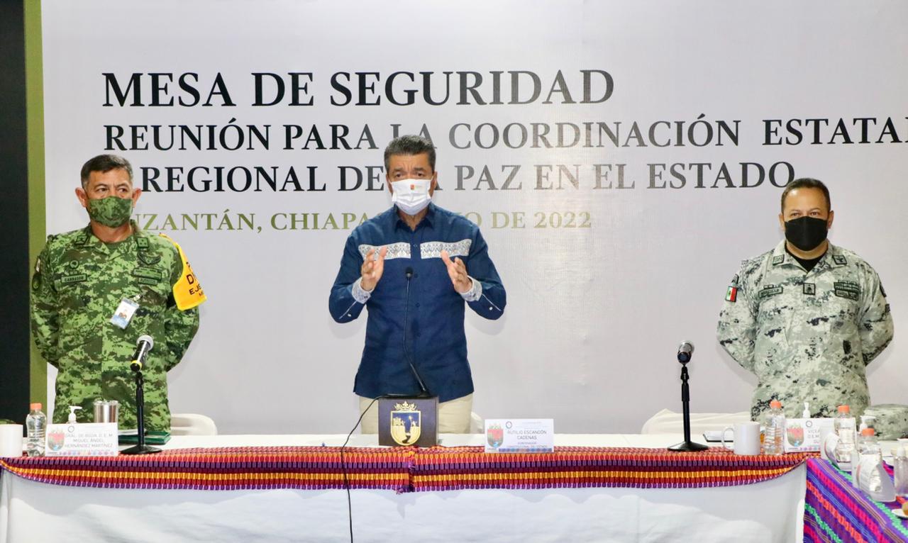 Registra Chiapas 24 horas sin homicidios dolosos