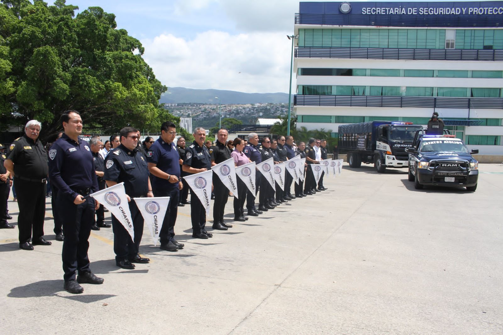 Entrega SSyPC ayuda humanitaria a población migrante en Chiapas