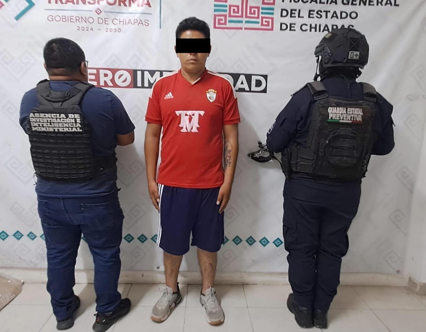 SSP y FGE aprehenden a presunto responsable de homicidio calificado y de homicidio calificado en grado de tentativa