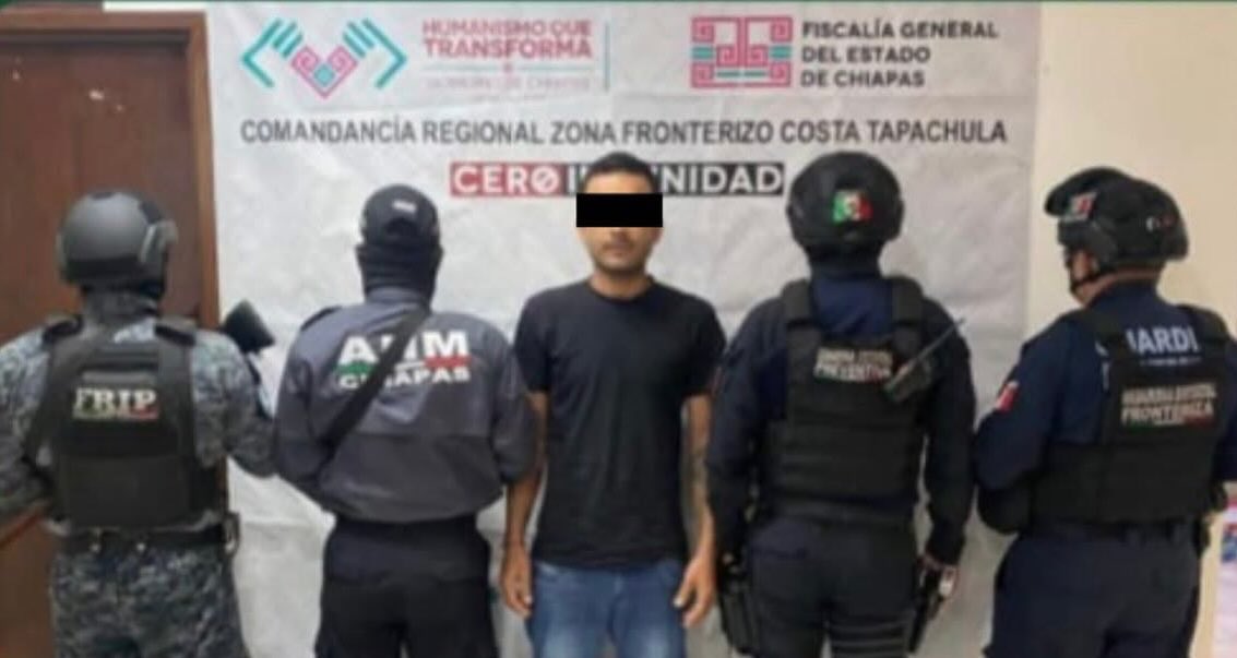 Por violencia familiar agravada, SSP y FGE aprehenden al presunto responsable