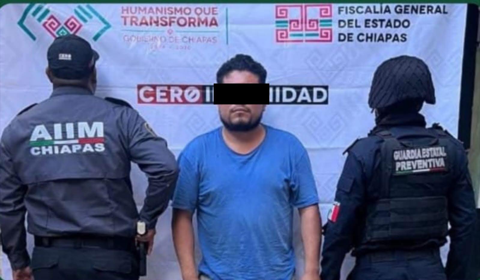 GEP y AIIM aprehenden a presunto responsable de pederastia agravada