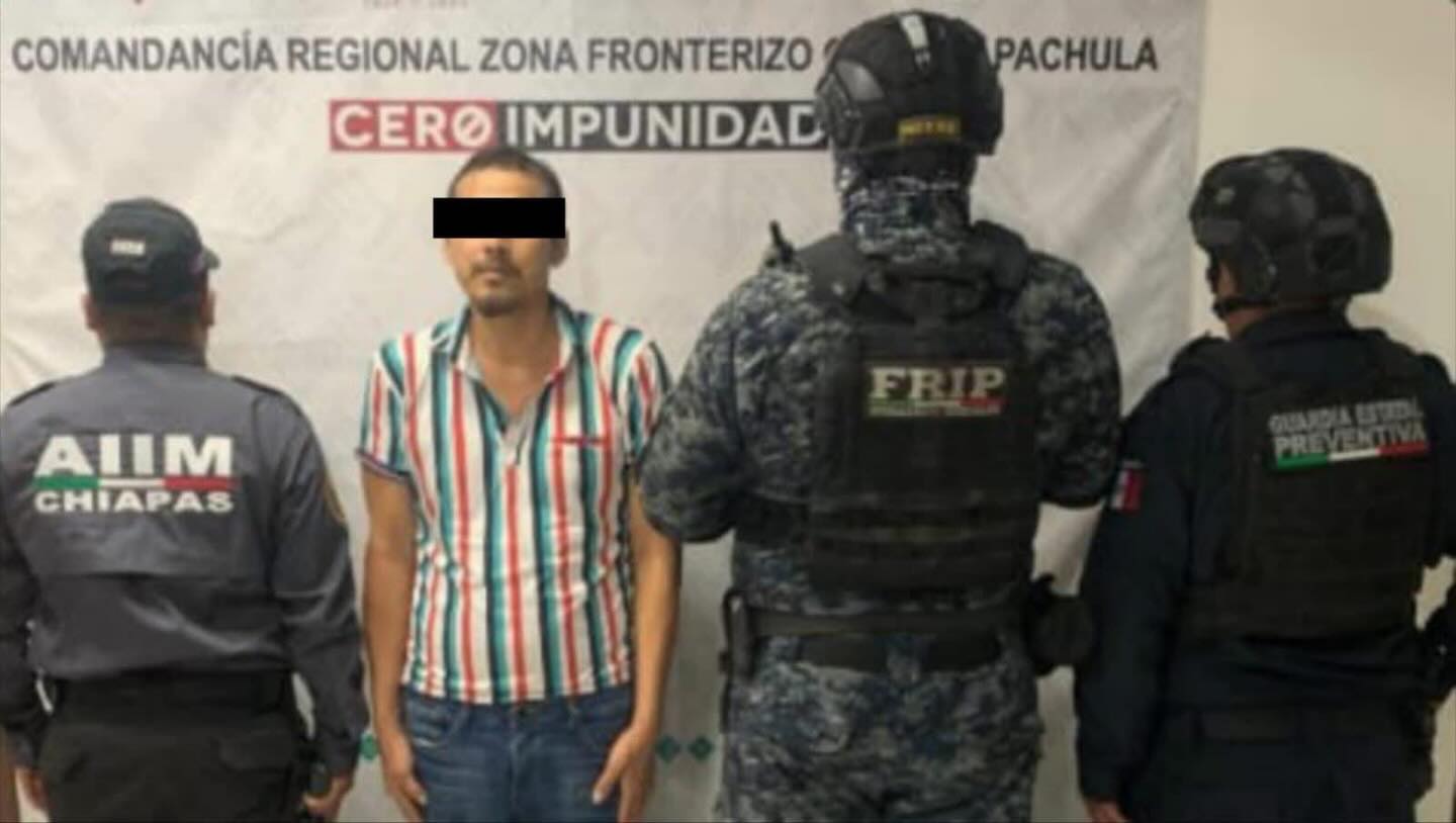 SSP y FGE aprehenden a presunto responsable de maltrato animal en Tapachula