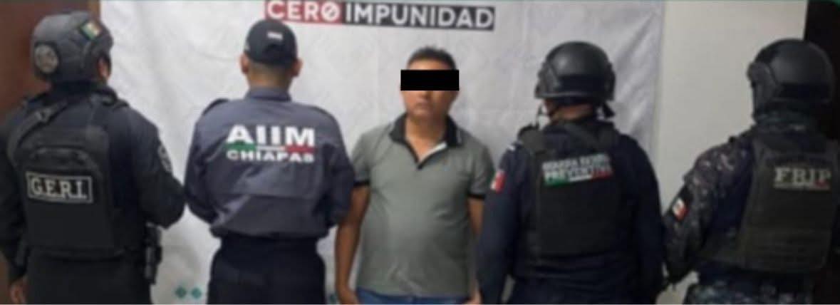 Por extorsión agravada, SSP y FGE aprehenden al presunto responsable