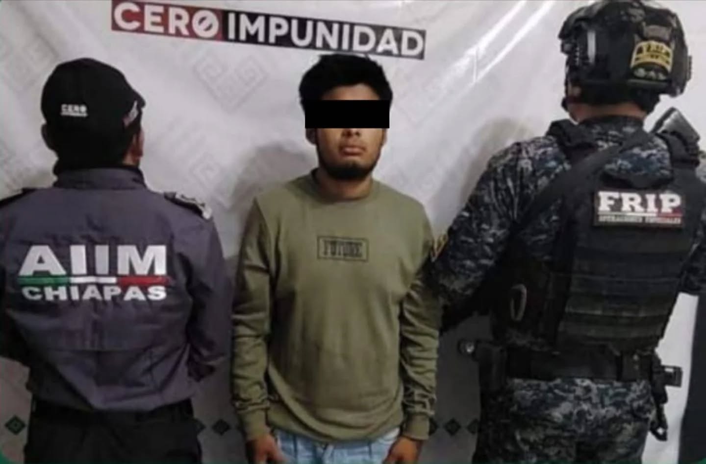 Por pederastia agravada, la SSP y FGE aprehenden al presunto responsable