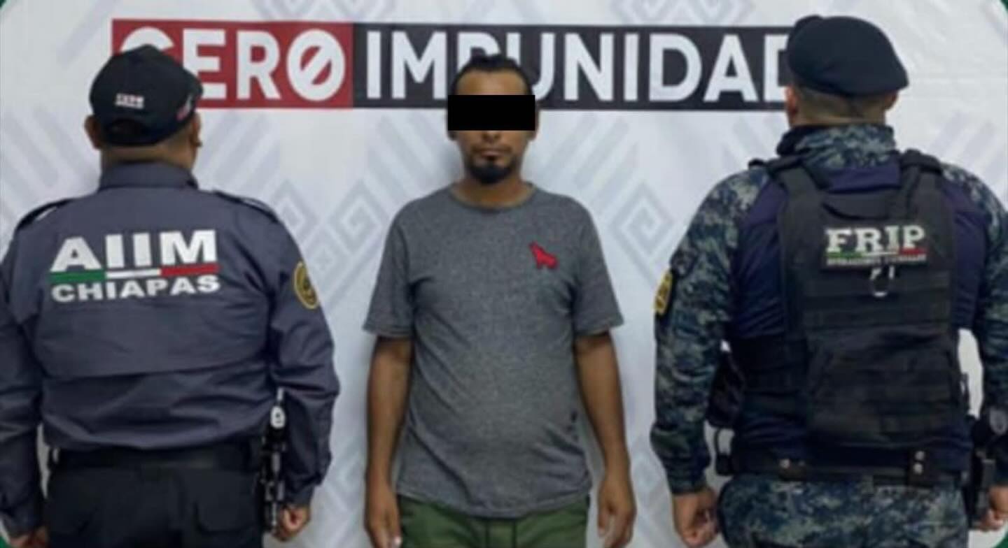 La FRIP y AIIM aprehenden a presunto responsable de despojo agravado