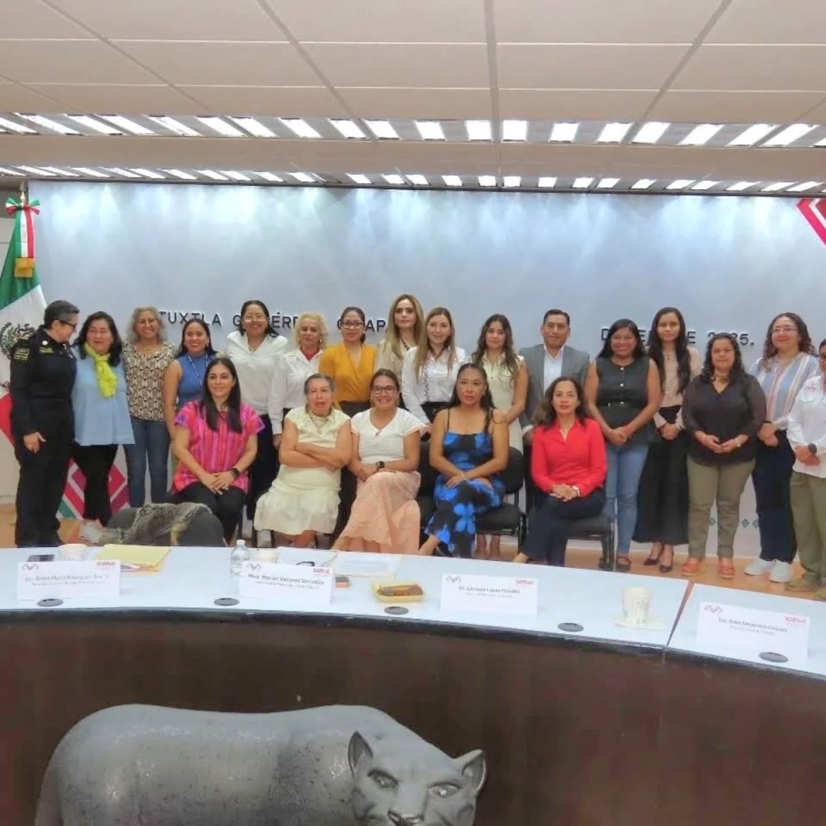 Participa SSP en sesión del Consejo Estatal para una Vida Libre de Violencia para las Mujeres