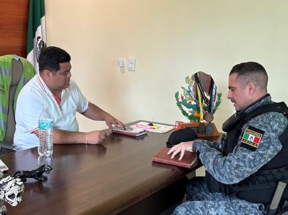 SSP establece acciones de seguridad interinstitucional en el municipio de Tapilula