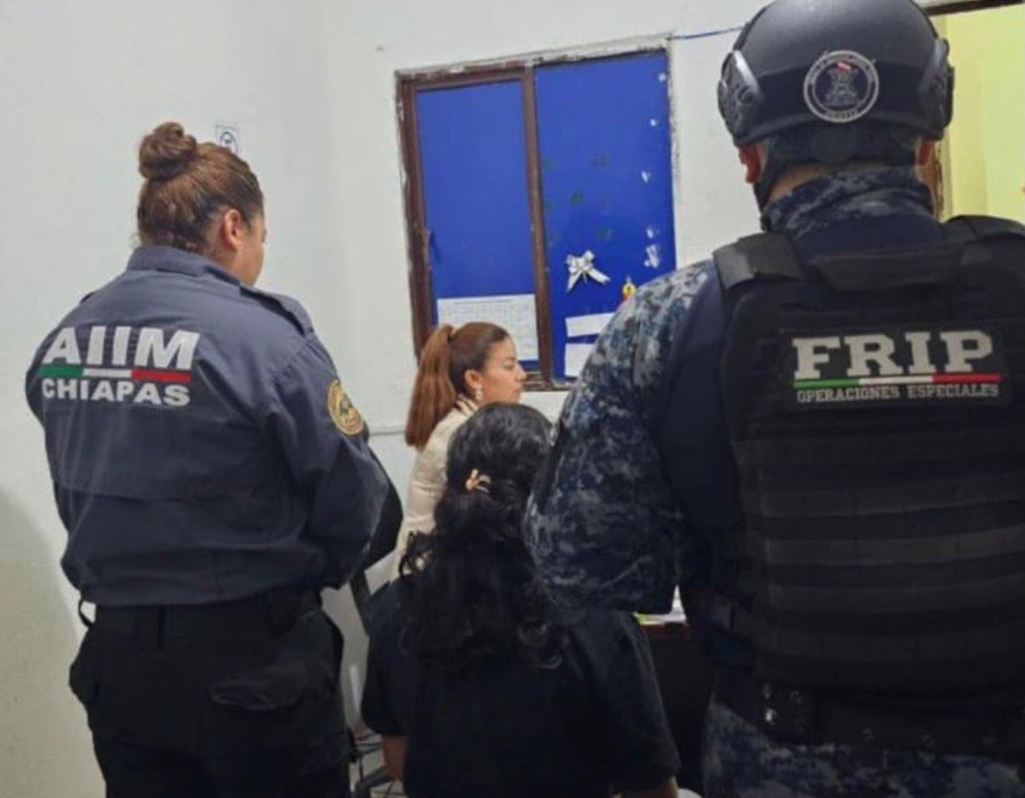 En operativo de seguridad localizan y presentan a adolescente reportada como desaparecida