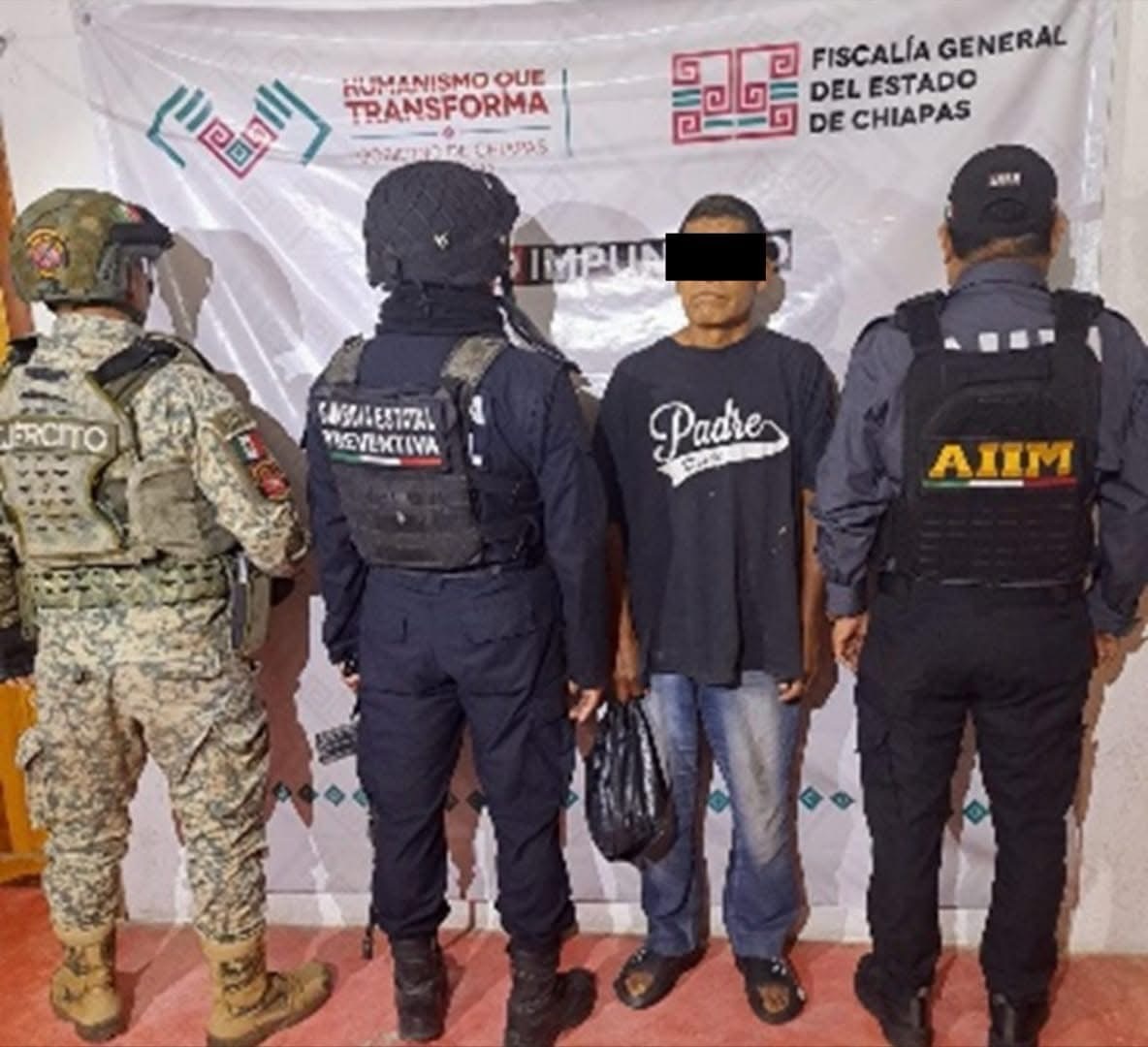 SSP y FGE aprehenden a presunto responsable de homicidio calificado en grado de tentativa