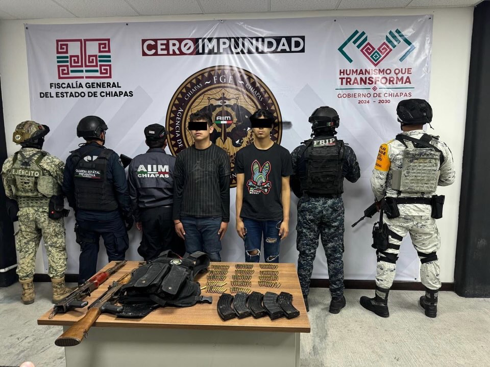 Detiene SSP a dos personas por delitos de posesión de vehículo con reporte de robo y violación a la Ley Federal 