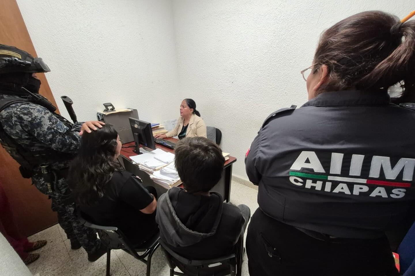SSP y FGE localizan y presentan a menor de edad en Pichucalco