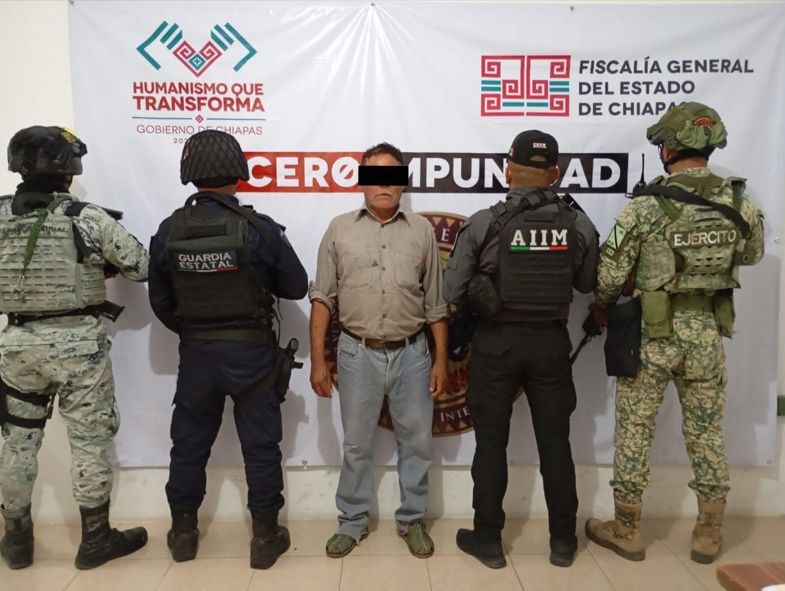 Aprehenden SSP y FGE a presunto responsable de pederastia agravada