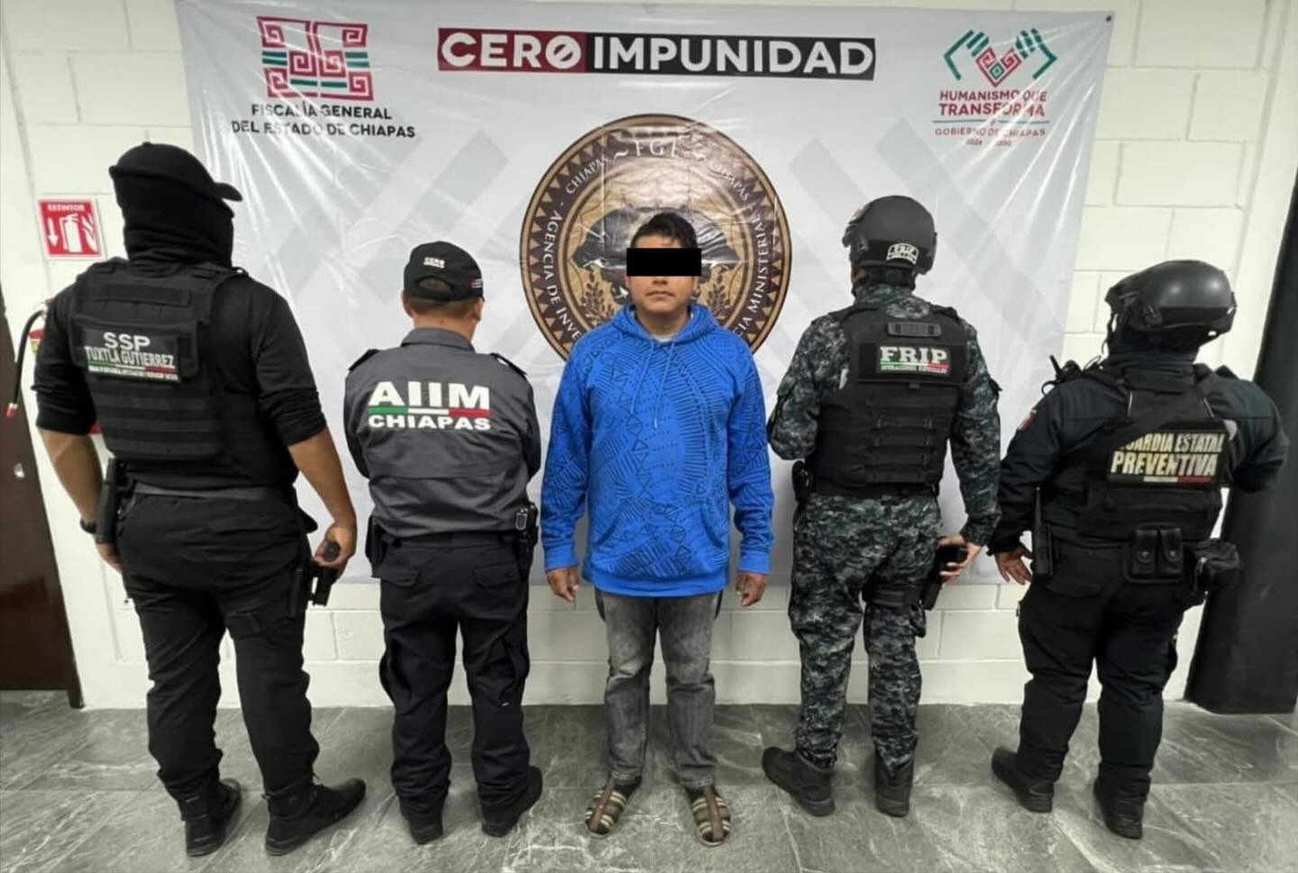 SSP y FGE aprehenden a presunto responsable de homicidio en grado de tentativa