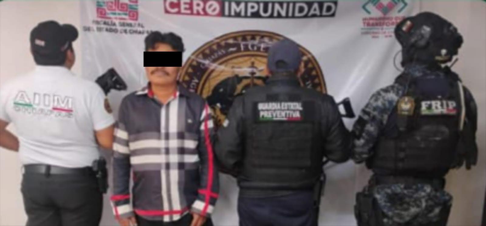 SSP y FGE aprehenden a presunto responsable de homicidio en grado de tentativa