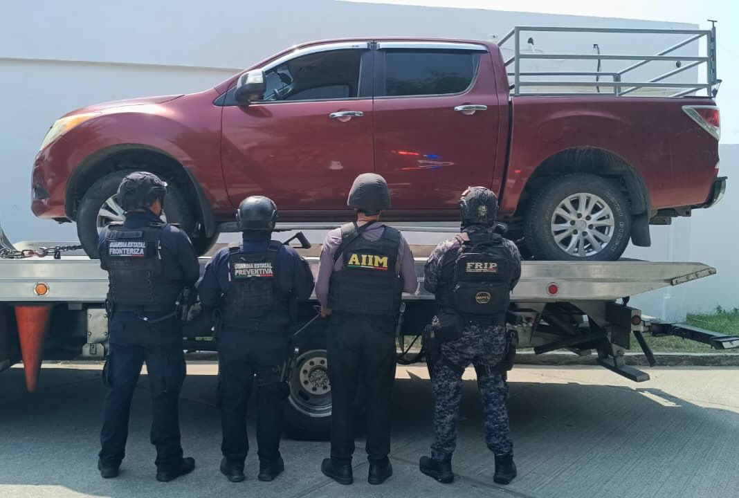 SSP y FGE detiene a masculino por los presuntos delitos contra la salud y resistencia de particulares en Tapachula