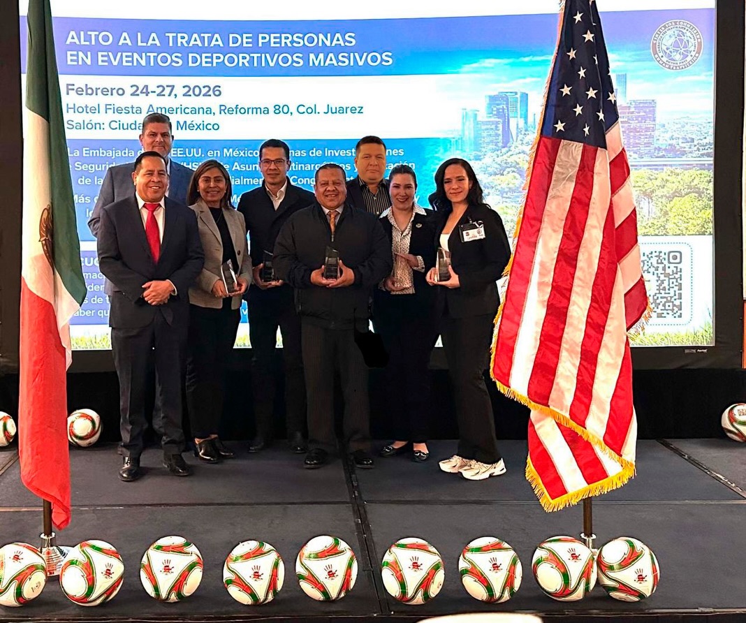 Participa SSP en el Seminario Internacional “Alto a la trata de personas en eventos deportivos masivos”
