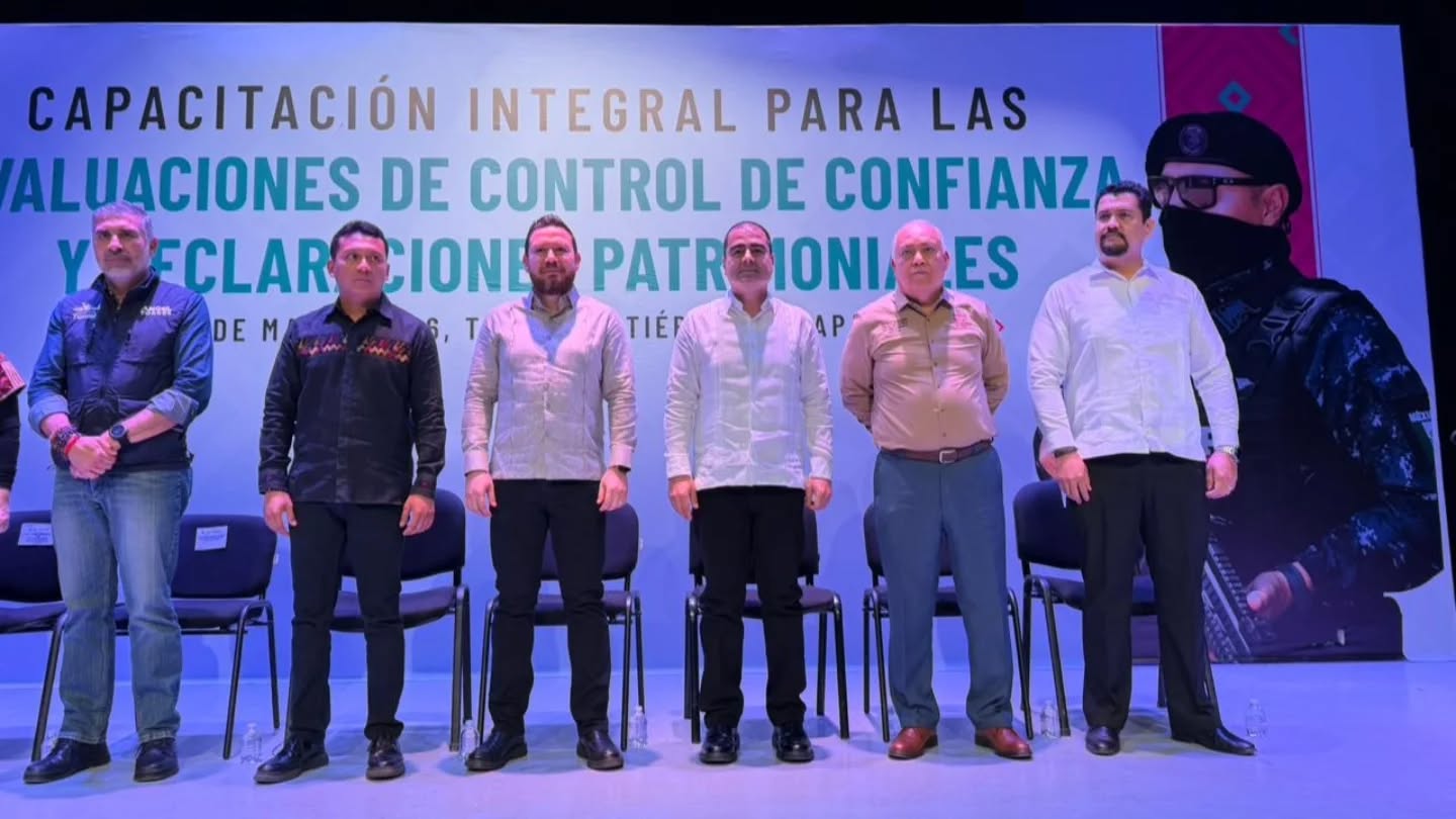 Participa SSP en jornada de capacitación sobre control de confianza y declaraciones patrimoniales