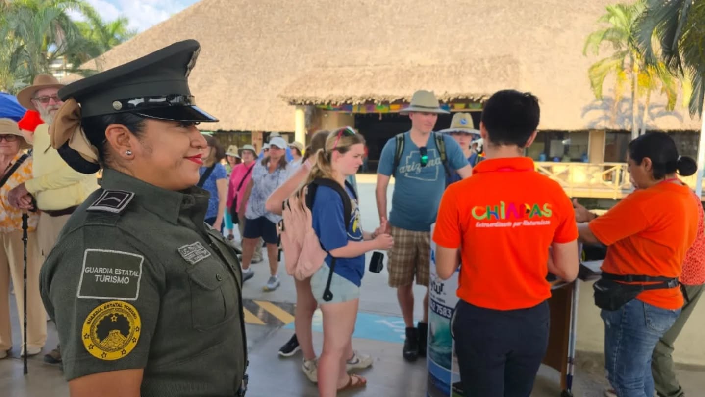 SSP brinda seguridad y acompañamiento a turistas en la región Soconusco