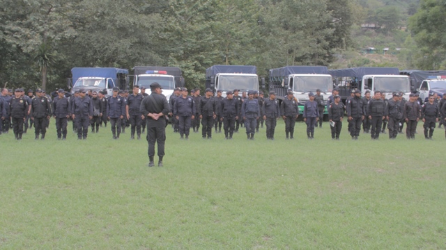 Llegan 400 elementos de SSP para reforzar seguridad en el municipio de Chenalhó