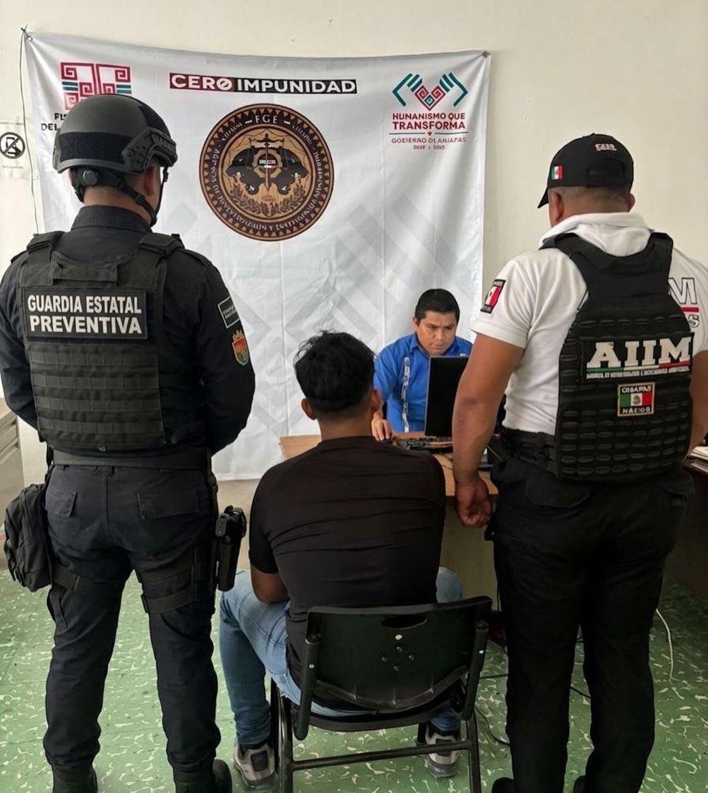Guardia Estatal Preventiva localiza y presenta a persona con reporte de ausente en Escuintla