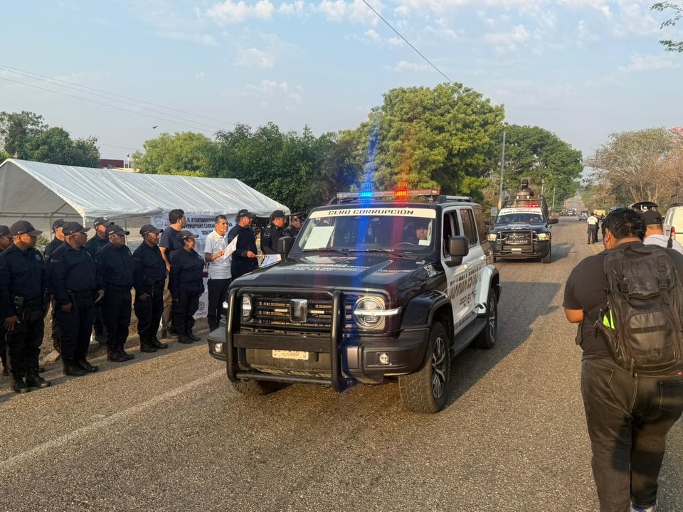 Inicia SSP “Operativo Semana Santa 2026” en Venustiano Carranza