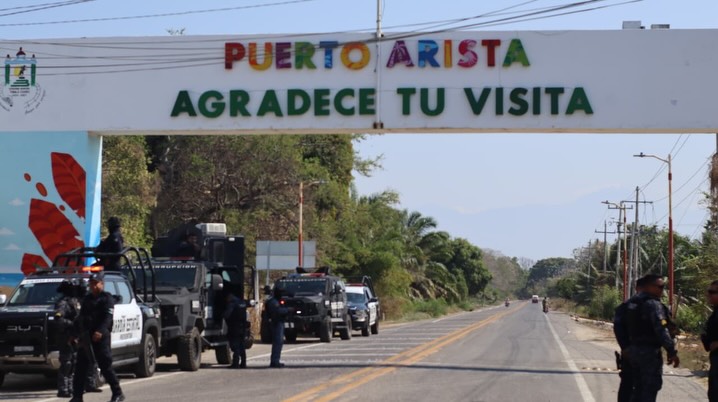SSP realiza banderazo del Operativo “Semana Santa Segura 2026” en Puerto Arista