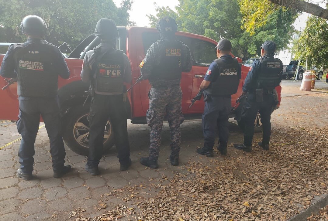 SSP realiza aseguramiento de vehículos en distintos municipios de Chiapas