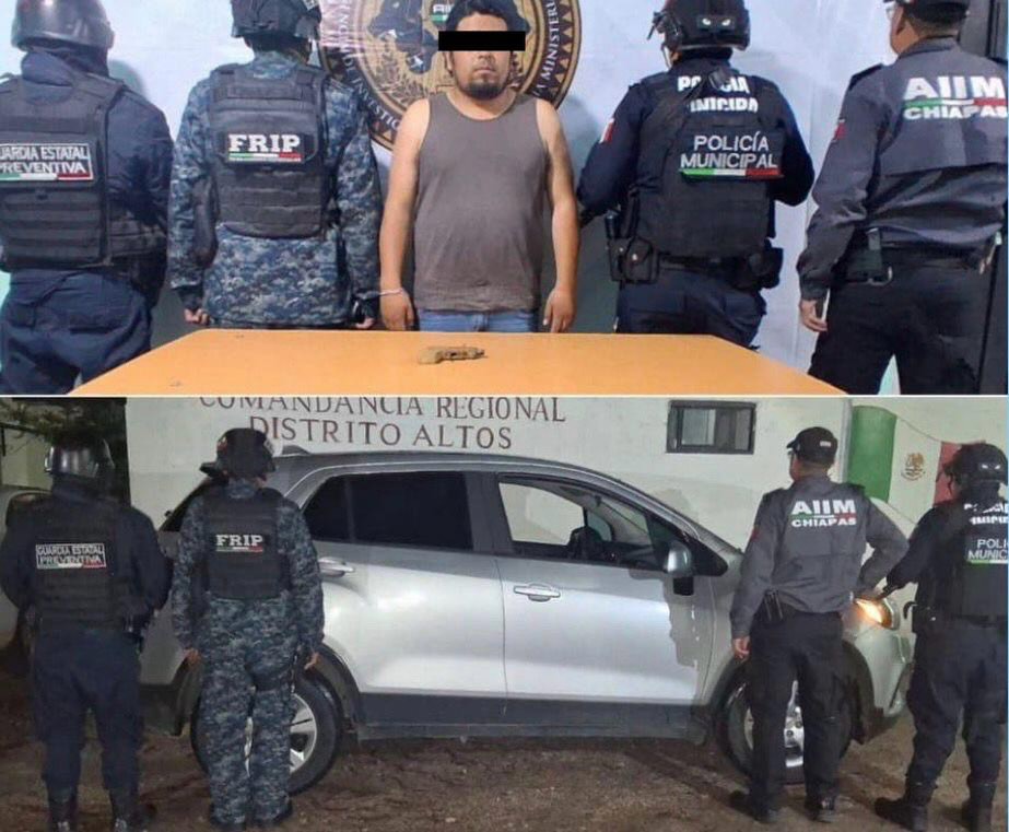 SSP y FGE detienen a persona por robo con violencia y agravado
