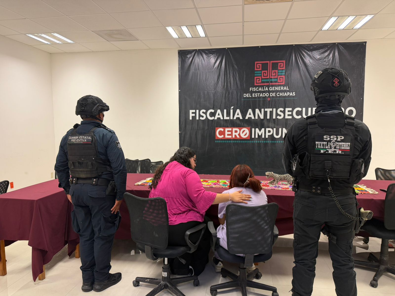 SSP y FGE localizan a persona presuntamente víctima del secuestro virtual