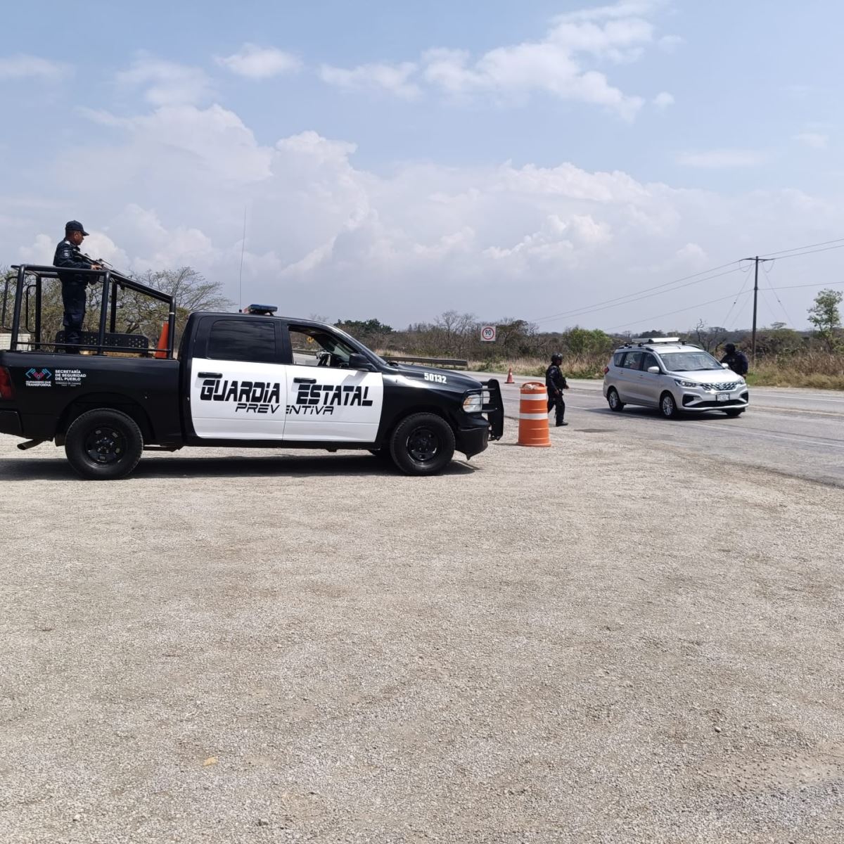 Guardia Estatal Fronteriza fortalece “Operativo Migrante Seguro” en Ciudad Hidalgo