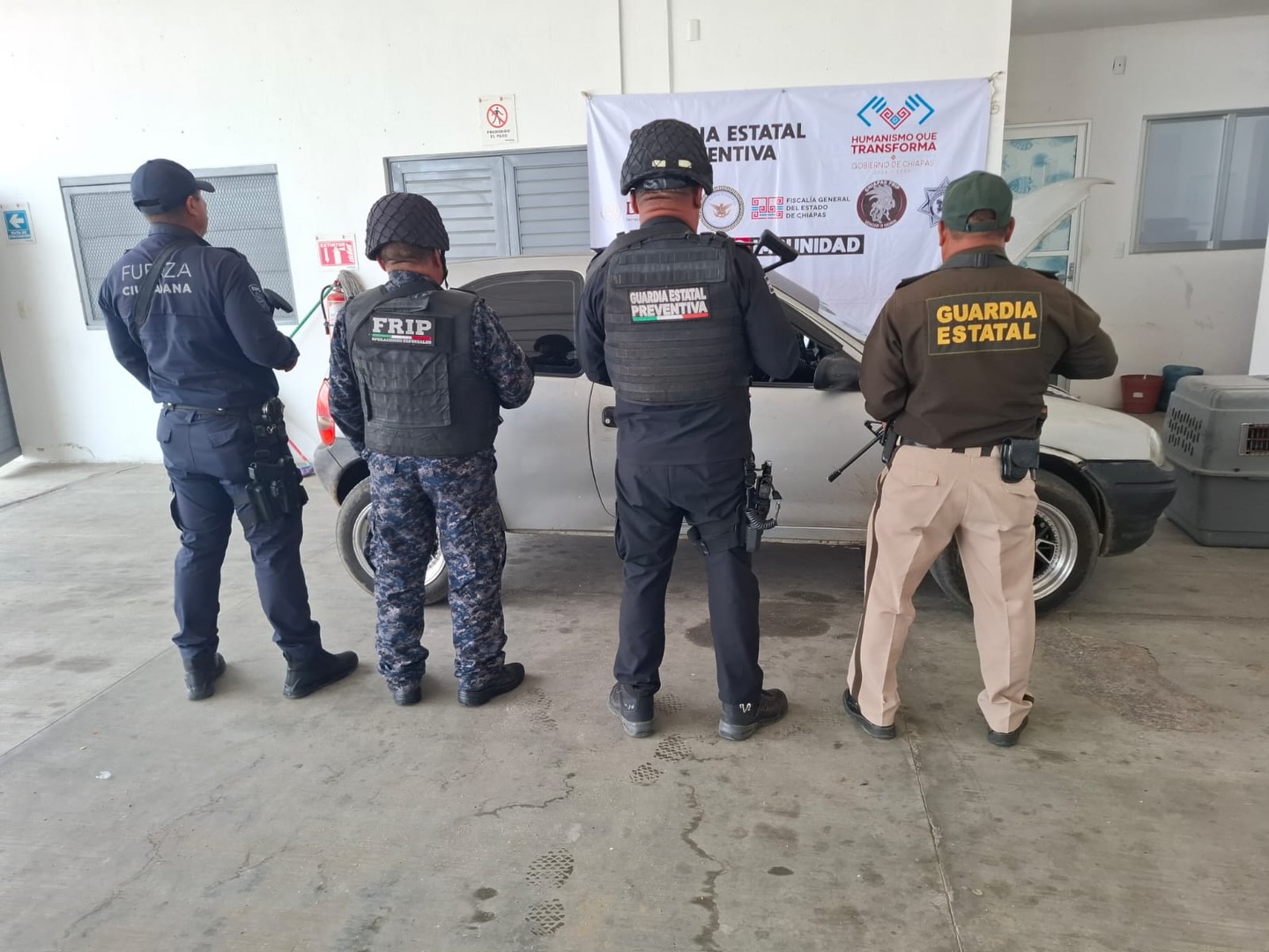Asegura SSP vehículo con reporte de robo