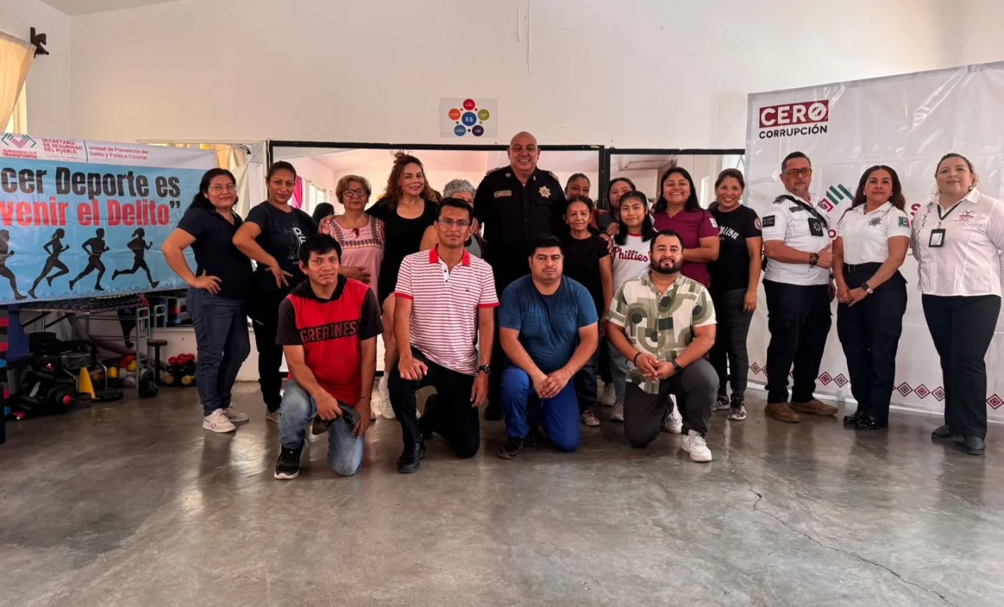 Prevención del Delito de la SSP coordina evento de Zumbatón en Tuxtla Gutiérrez