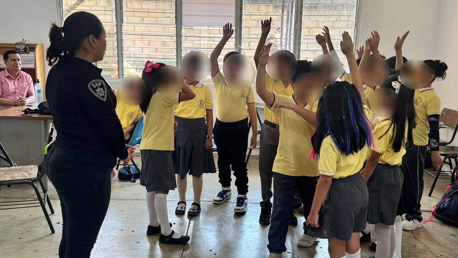 Prevención del Delito imparte programas preventivos en escuela primaria de Tuxtla Gutiérrez 