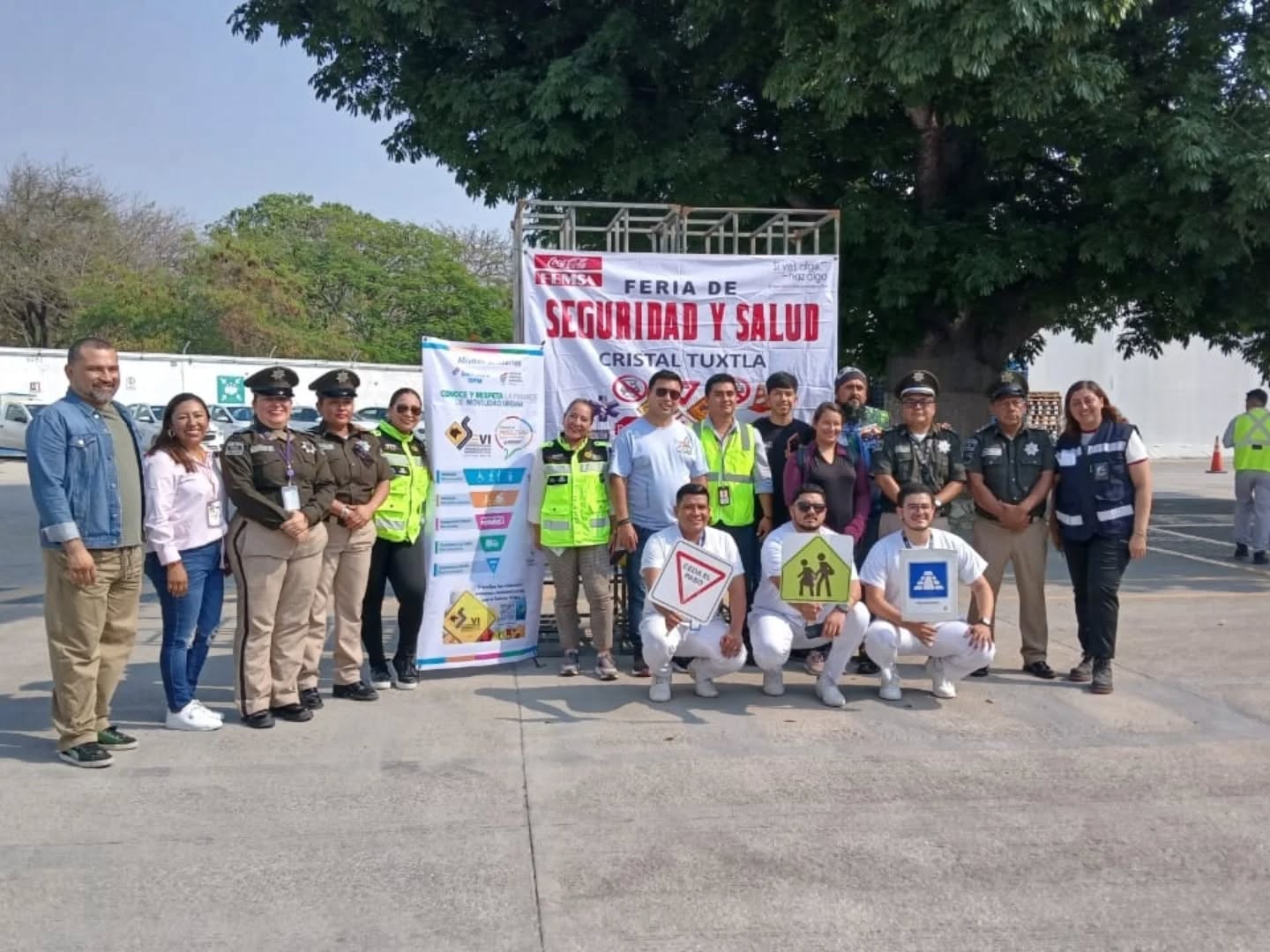 Guardia Vial Preventiva imparte curso de educación vial a sectores económico y educativo de Chiapas