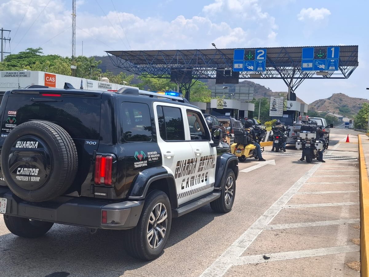 Brinda SSP seguridad y acompañamiento a motociclistas de Latin American Motorcycle Association