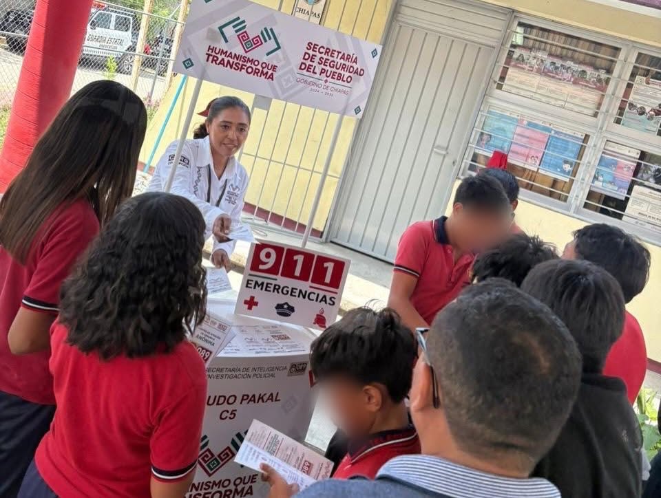 C5 Escudo Pakal participa en “Jornada por la Paz” en Puerto Arista