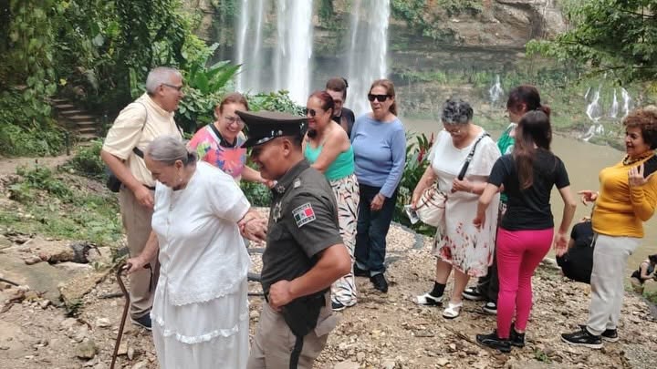 Mantiene la Subsecretaría Vial Preventiva y de Turismo presencia en diversos puntos turísticos de Chiapas 