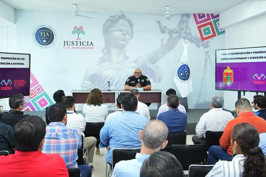 Imparte Unidad de Protección y Promoción de los Derechos Humanos y Atención a Víctimas plática “Paternidades Presen