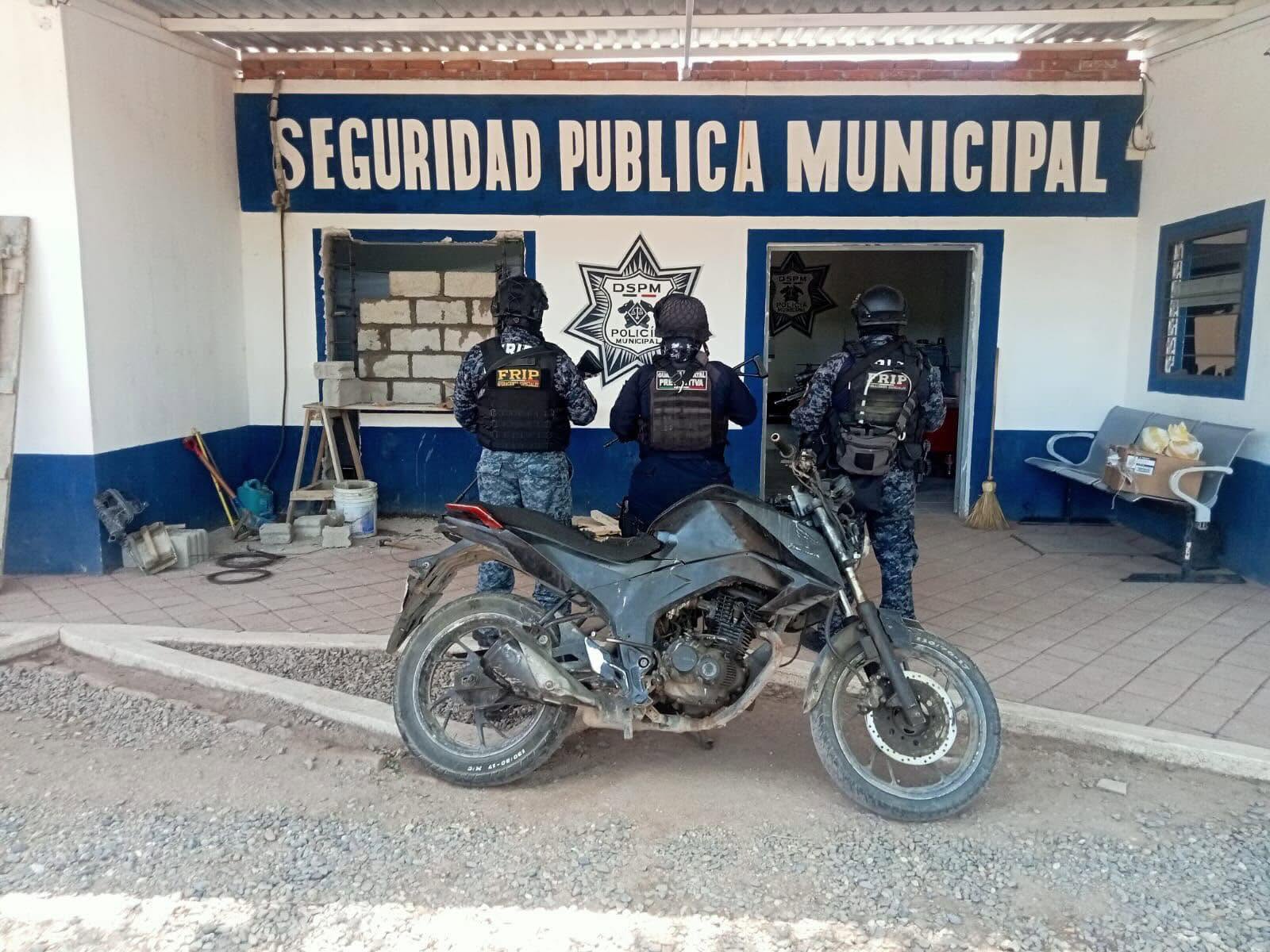 Asegura SSP motocicleta con reporte de robo