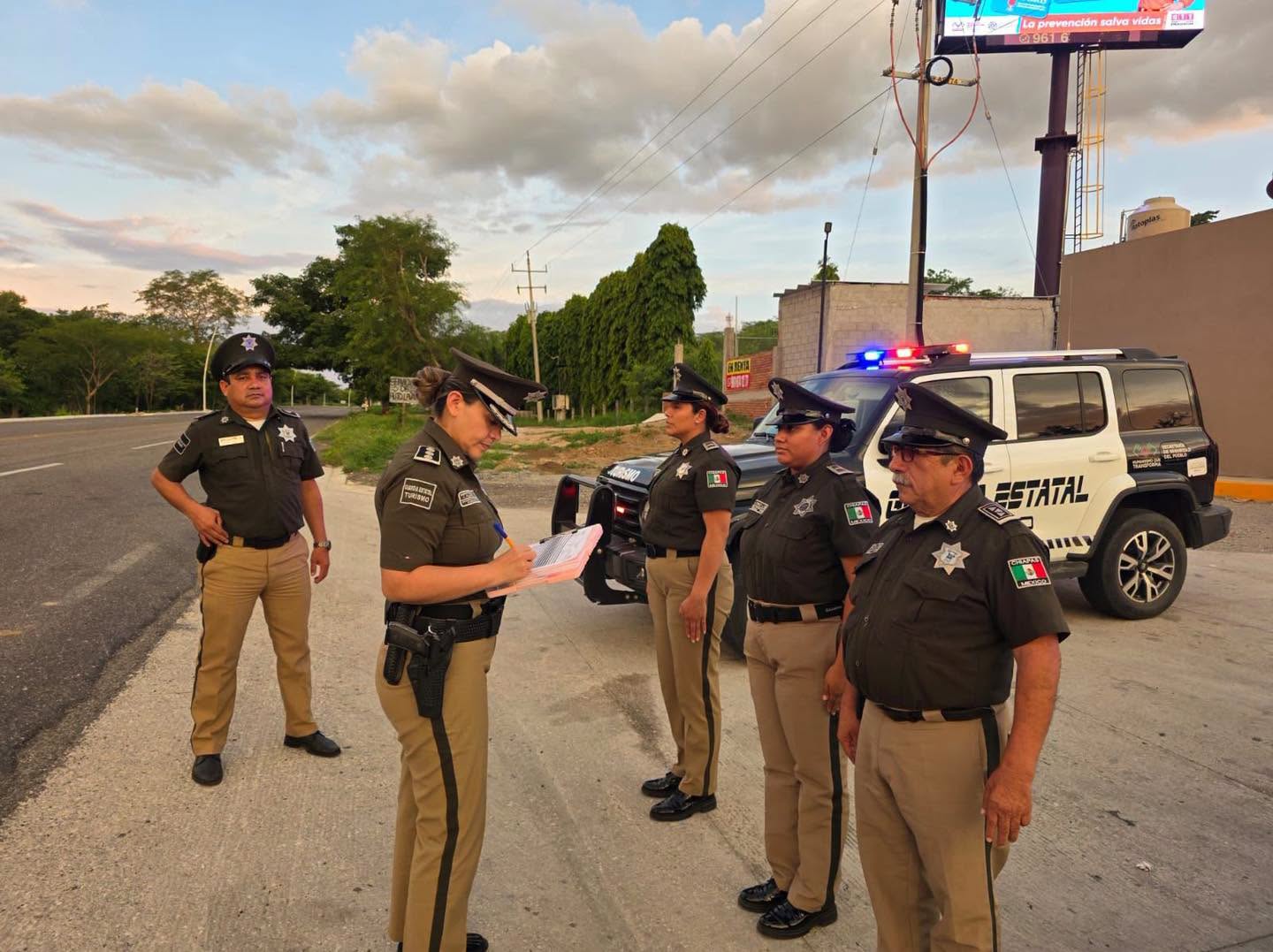Realiza la Subsecretaría Vial Preventiva y de Turismo supervisiones de operatividad 