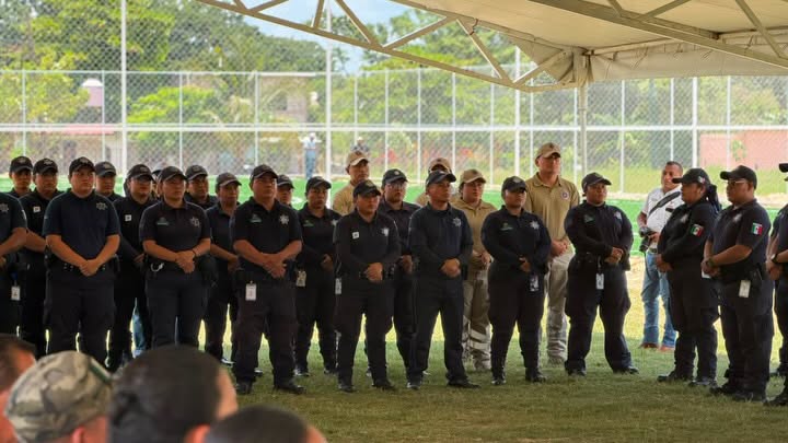 Fortalece SSP la profesionalización policial en la Región Norte de Chiapas