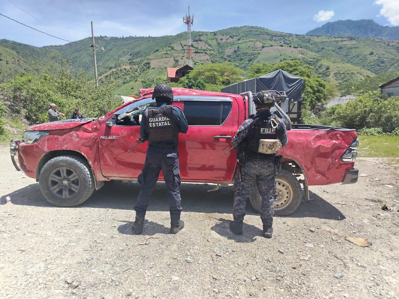 Asegura SSP vehículo de procedencia extranjera en Motozintla
