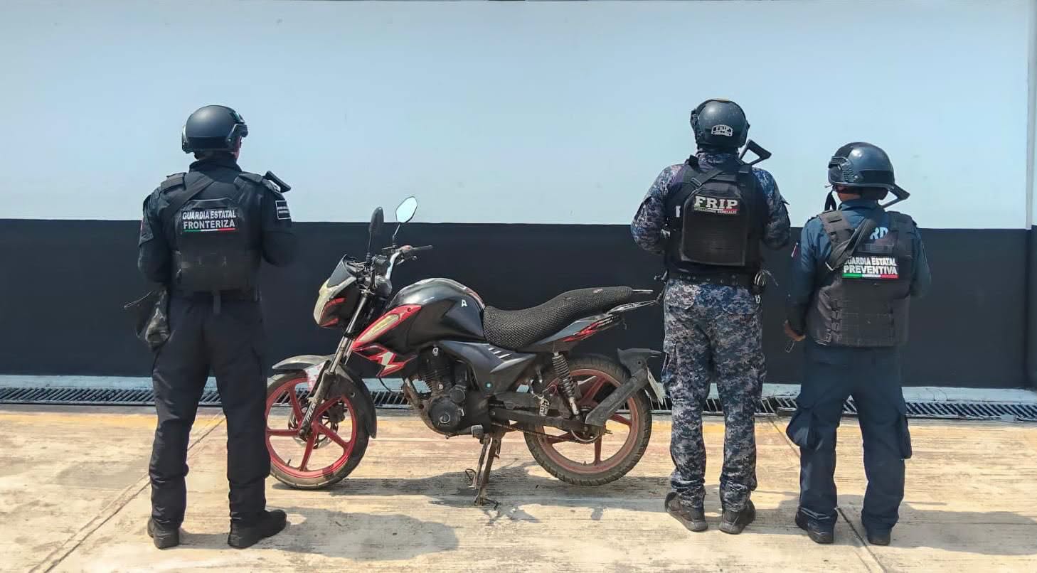 Recupera SSP vehículo en Tapachula