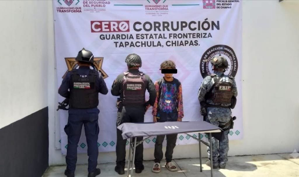 SSP logra detención de una persona como presunto responsable de delitos contra la salud